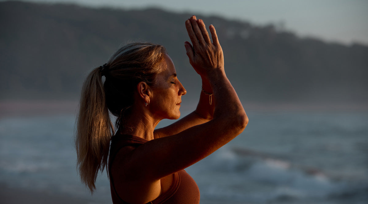 Yoga self care ritual