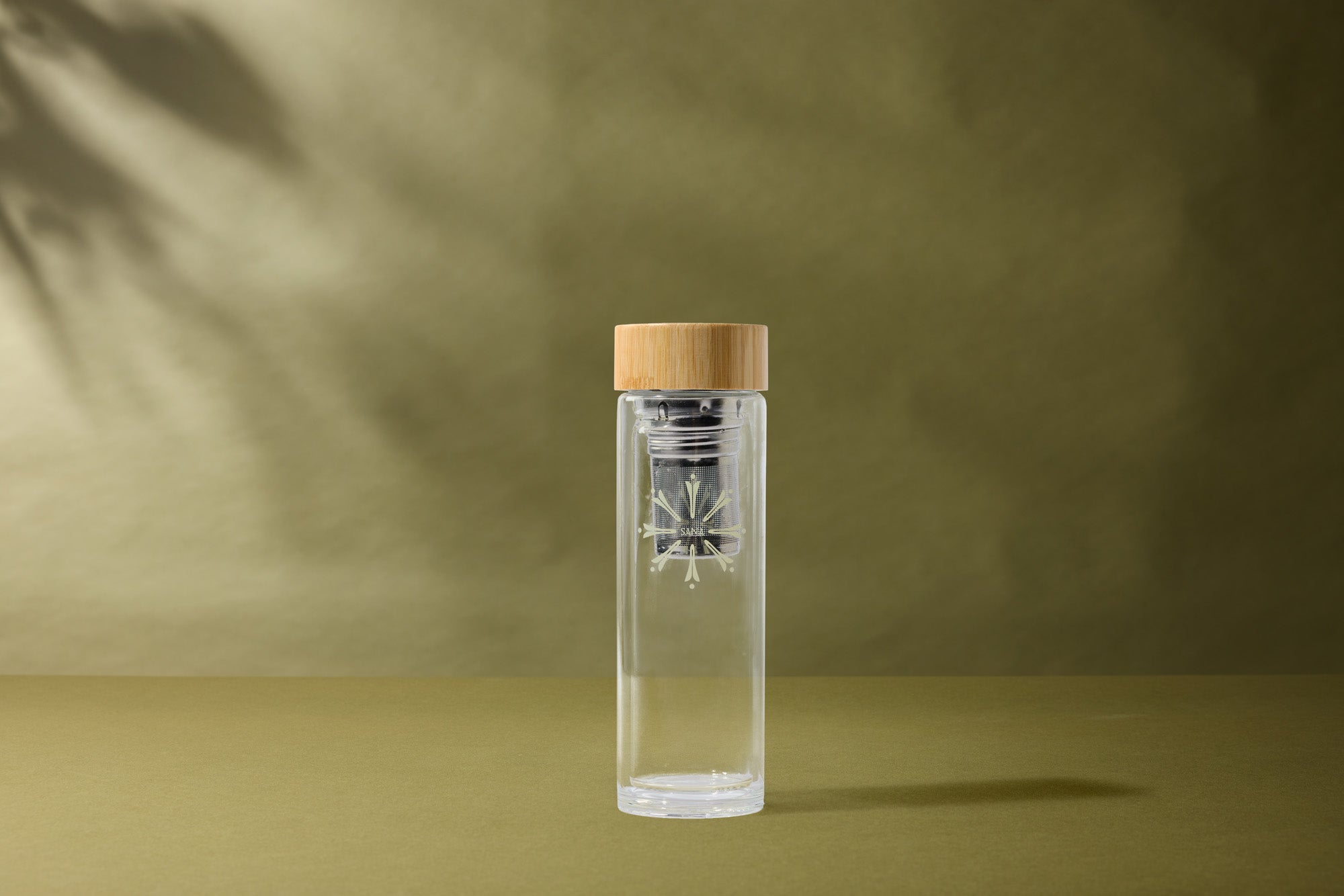 SANA Double Walled Glass Tea Infuser Flask – 450ml