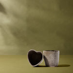 SANA Heart-Shaped Ceramic Mug Set - 300ml (Pair)