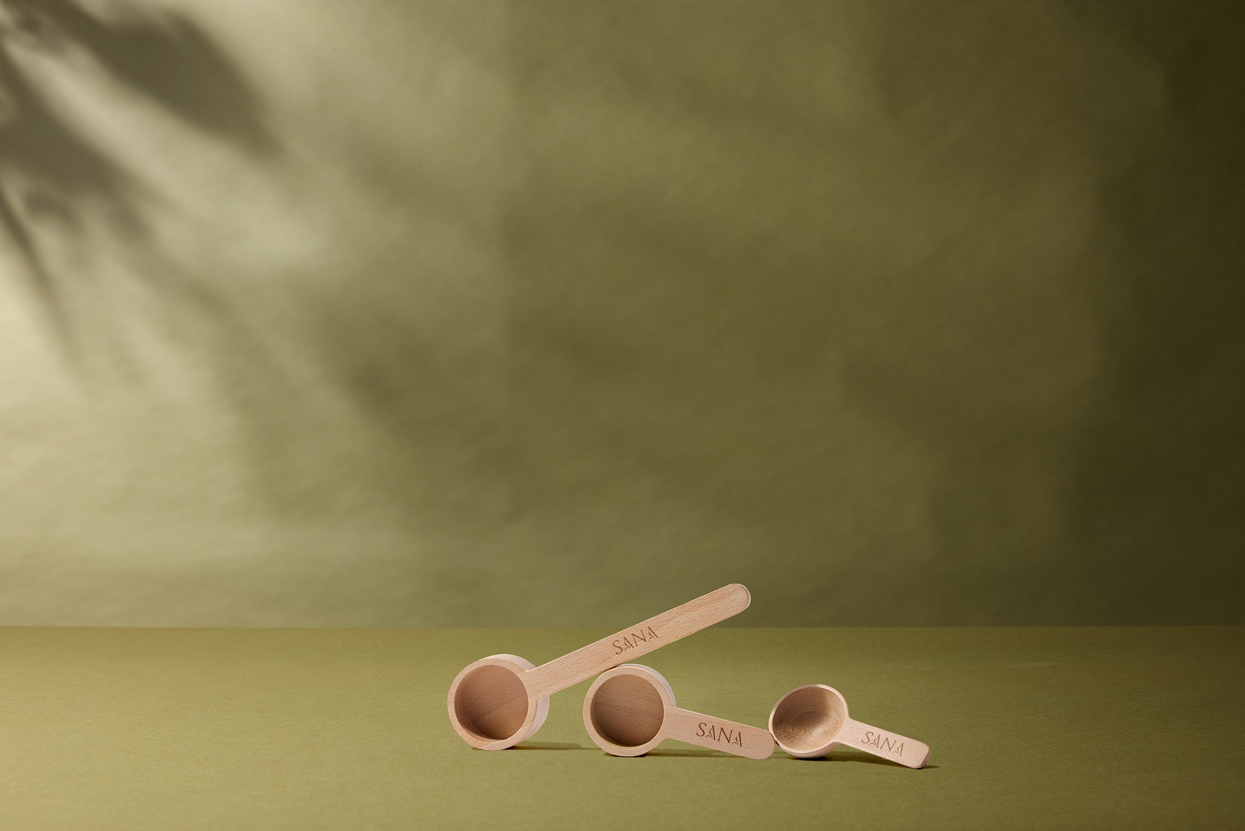 SANA Bamboo Measuring Spoon Set
